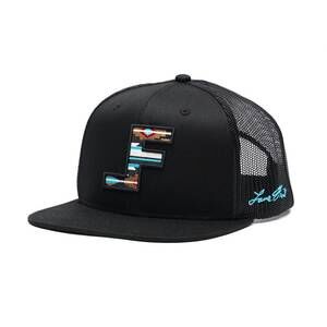 NEW LANE FROST men's aztec snapback cap in black